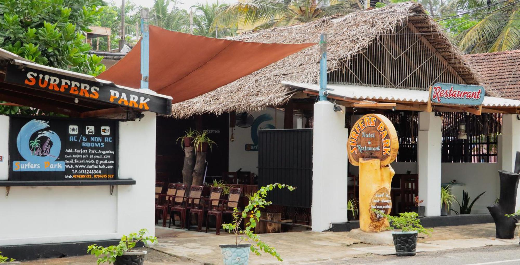 Surfers Park Arugambay Bed & Breakfast Arugam Bay Bagian luar foto